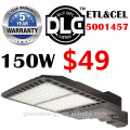 5 años de garantía ETL DLC CE 100-277 V 130lm / w 5700k 150 w 200 w 250 w 300 w Llevó la luz de calle OEM estacionamiento iluminación retroadaptación